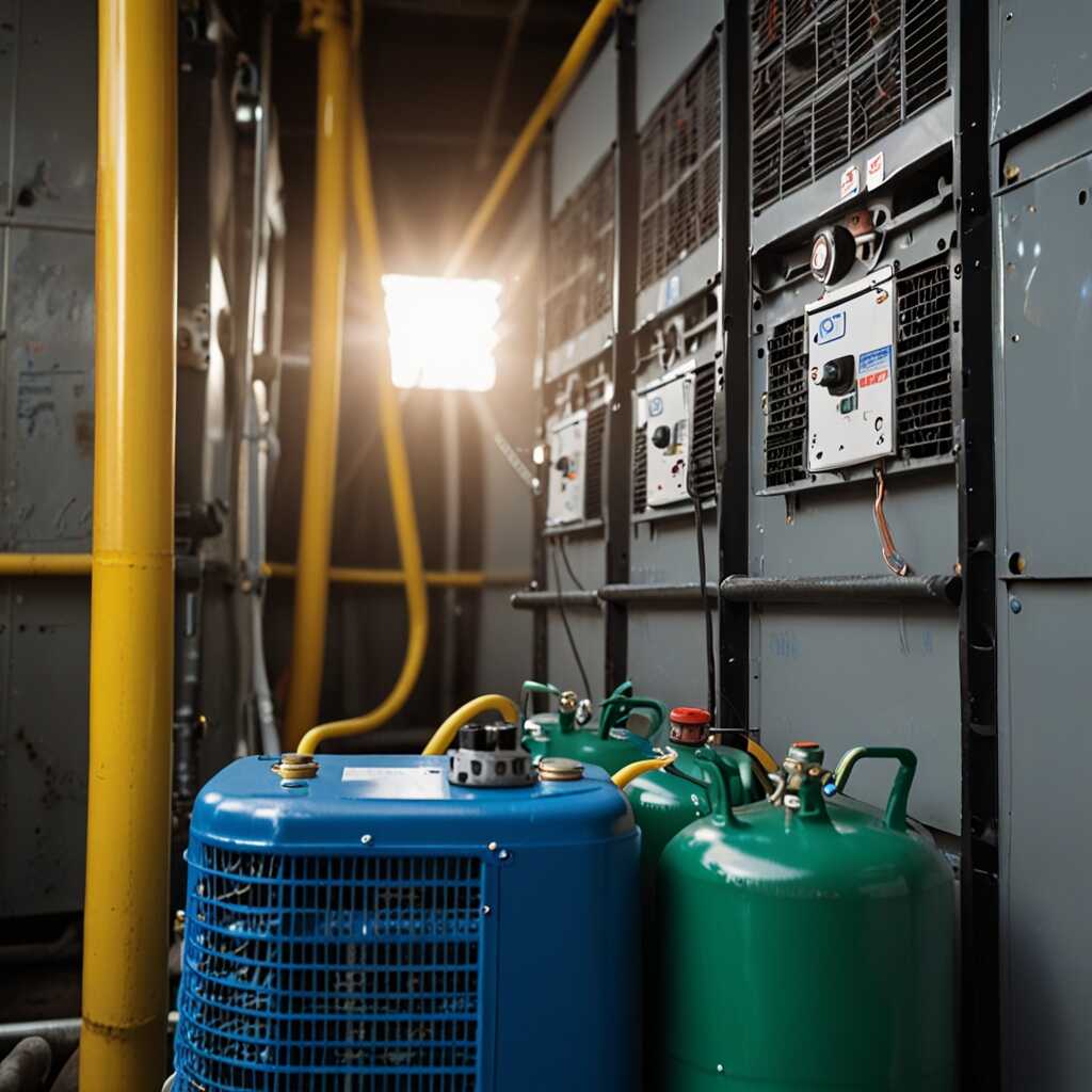 High-flow compressor in refrigerant recovery machine